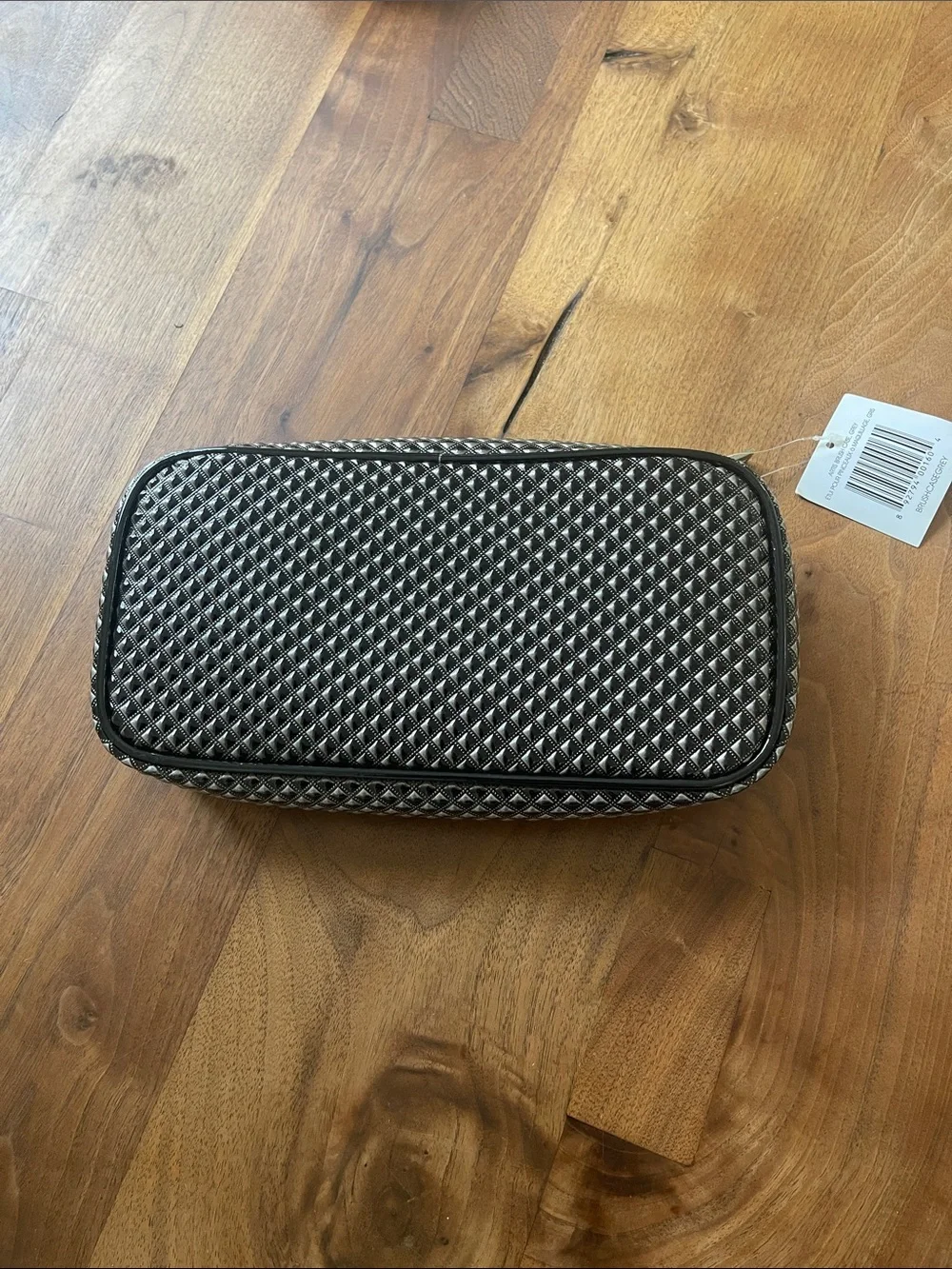 artis Quilted Metallic Black Brush Case with Silver Plaque just a case